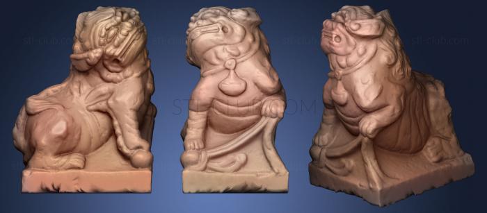 3D model Lion 025 M (STL)